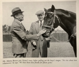 Nearco with Martin Benson Great Horses of the Year